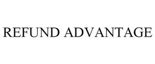 REFUND ADVANTAGE trademark