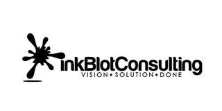 INKBLOTCONSULTING VISION·SOLUTION·DONE trademark