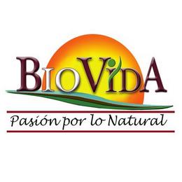 BIOVIDA, PASION POR LO NATURAL trademark