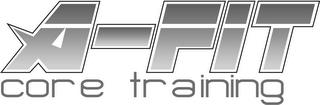 A-FIT CORE TRAINING trademark