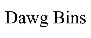 DAWG BINS trademark