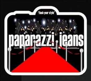 PAPARAZZI JEANS "FLASH YOUR STYLE" trademark