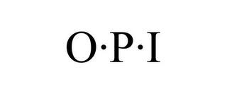 O·P·I trademark