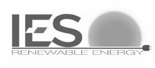 IES RENEWABLE ENERGY trademark