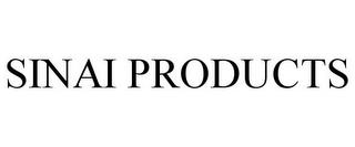 SINAI PRODUCTS trademark