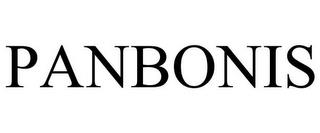 PANBONIS trademark