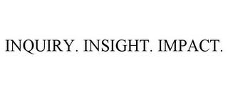 INQUIRY. INSIGHT. IMPACT. trademark