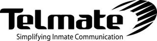 TELMATE SIMPLIFYING INMATE COMMUNICATION trademark