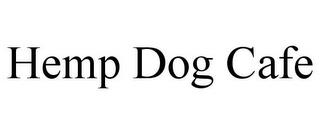 HEMP DOG CAFE trademark