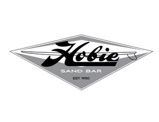 HOBIE SAND BAR EST. 1950 trademark