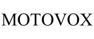 MOTOVOX trademark