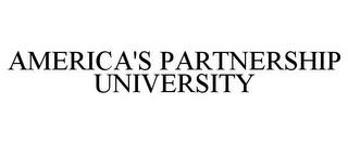 AMERICA'S PARTNERSHIP UNIVERSITY trademark