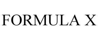 FORMULA X trademark