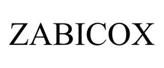 ZABICOX trademark