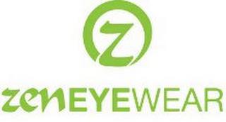 Z ZENEYEWEAR trademark