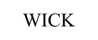 WICK trademark