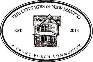 THE COTTAGES OF NEW MEXICO A FRONT PORCH COMMUNITY EST. 2013 trademark