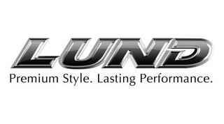 LUND PREMIUM STYLE. LASTING PERFORMANCE. trademark