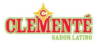 C CLEMENTÉ SABOR LATINO trademark