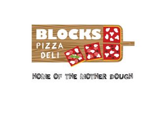 BLOCKS PIZZA DELI HOME OF THE MOTHER DOUGH trademark