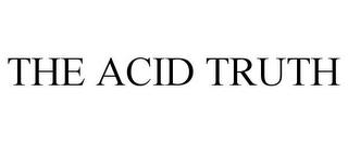 THE ACID TRUTH trademark