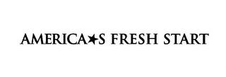 AMERICA S FRESH START trademark