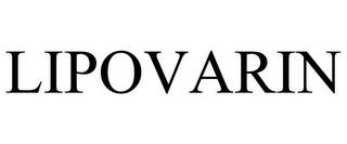 LIPOVARIN trademark