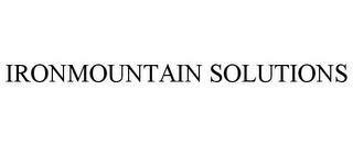 IRONMOUNTAIN SOLUTIONS trademark