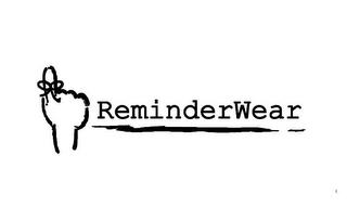 REMINDERWEAR trademark