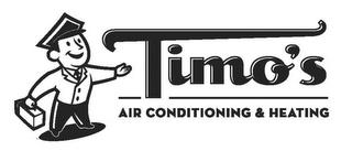 TIMO'S AIR CONDITIONING & HEATING trademark