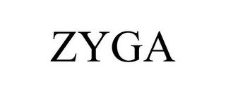 ZYGA trademark