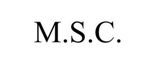 M.S.C. trademark