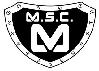 M.S.C. M trademark