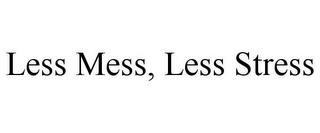 LESS MESS, LESS STRESS trademark