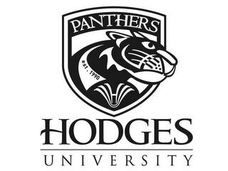 H PANTHERS HODGES UNIVERSITY EST 1990 trademark