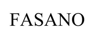 FASANO trademark