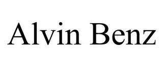 ALVIN BENZ trademark