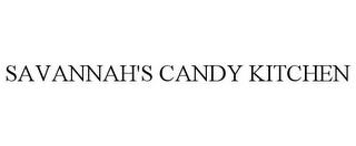 SAVANNAH'S CANDY KITCHEN trademark