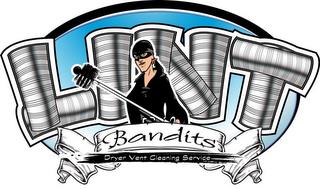 LINT BANDITS DRYER VENT CLEANING SERVICE trademark