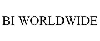 BI WORLDWIDE trademark