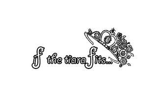 IF THE TIARA FITS... trademark