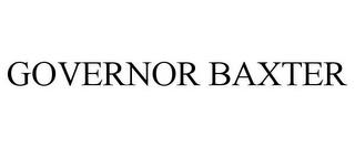 GOVERNOR BAXTER trademark