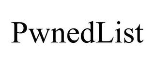 PWNEDLIST trademark