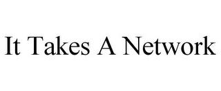 IT TAKES A NETWORK trademark