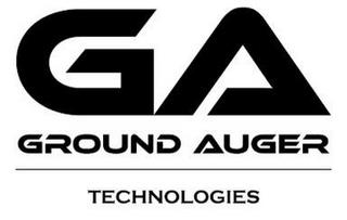 GA GROUND AUGER TECHNOLOGIES trademark