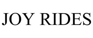 JOY RIDES trademark