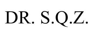 DR. S.Q.Z. trademark