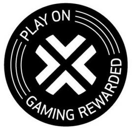 PLAY ON GAMING REWARDED trademark