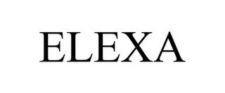 ELEXA trademark