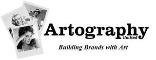 ARTOGRAPHY LIMITED BUILDING BRANDS WITH ART trademark